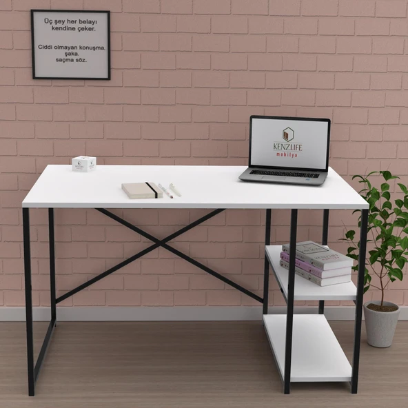 Kenzlife ofis masası natsuki 075*090*40 byzsyh bilgisayar çalışma büro ürün görseli 1