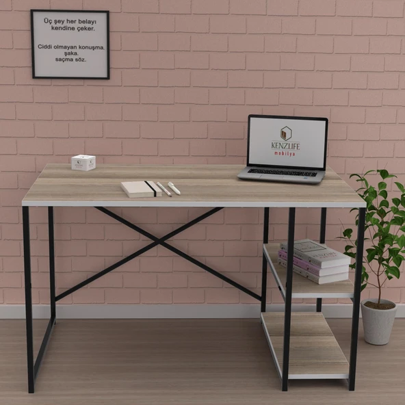 Kenzlife ofis masası natsuki 075*090*40 crdsyh bilgisayar çalışma büro ürün görseli 1