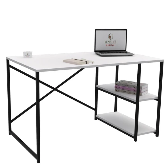 Kenzlife ofis masası natsuki 075*130*60 byzsyh bilgisayar çalışma büro ürün görseli 1