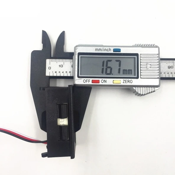 0.56 inch DC 0-100V Digital Voltmetre 3 Telli Panel Tip - Resim 8