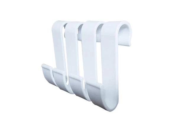 Home Havlupan Askılık 4'lü Bornoz Askılığı Çamaşır Havlupan Askı Aparatı-AY-57 ürün görseli 1