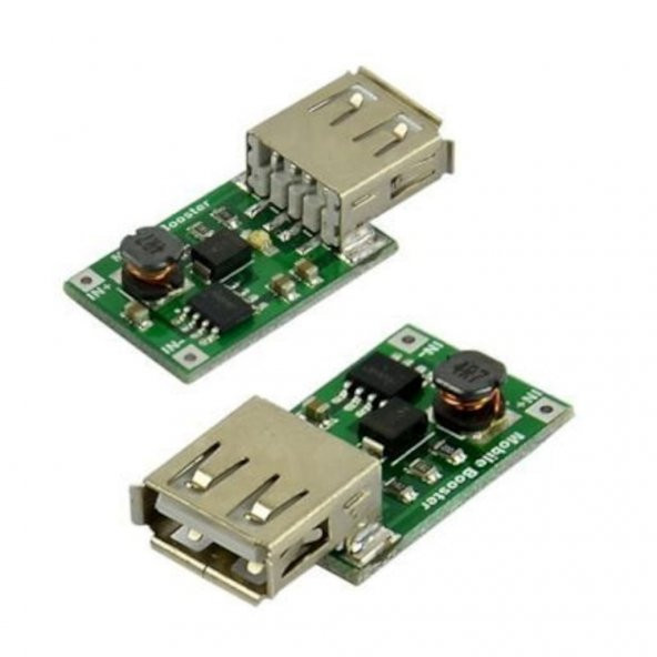 5V 1200 mA USB Çıkışlı Voltaj Yükseltici Regülatör Kartı ürün görseli 1
