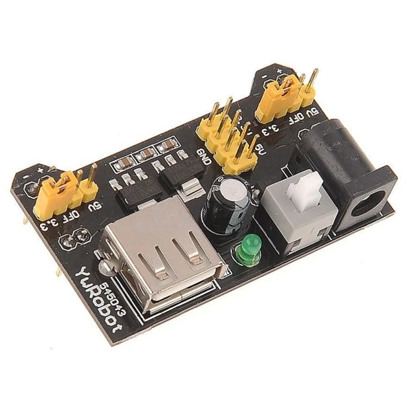MB102 Breadboard Güç Kaynağı Kartı Modülü 3.3V 5V ürün görseli 1