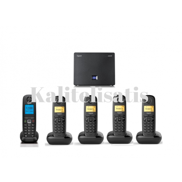 Gigaset Analog & IP 5 Dahili Telsiz Kablosuz Telefon Santrali ürün görseli 1