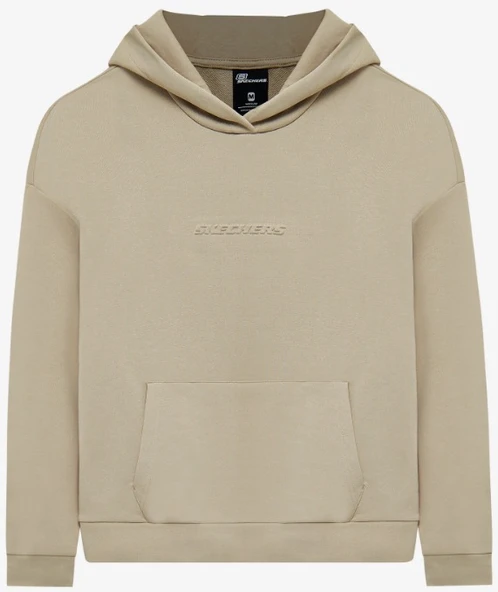 Skechers W Essential Hoodie Sweatshirt S242111 Kadın Kapüşonlu Sweatshirt ürün görseli 1