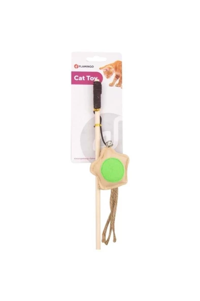 Flamingo Kedi Doğal Çilekli Kedi Olta ürün görseli 1