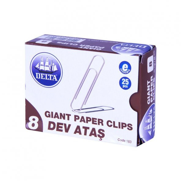 DELTA ATAS NO:8 1 KUTU 75mm (25 ADET)(183) ürün görseli 1