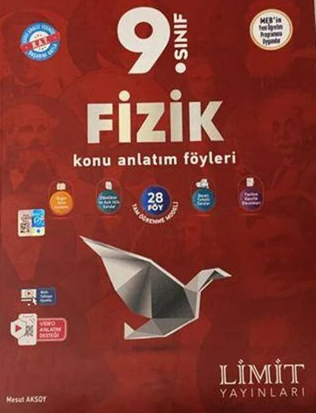 Limit Yayınları 9. Sınıf Fizik Konu Anlatım Föyleri ürün görseli 1