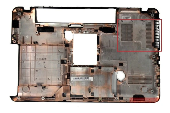 Toshiba  Satellite C855-18Q Alt Kasa Siyah V3 ürün görseli 1