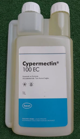 Bavet Cypermectin 100 EC Genel Haşere İlacı 1 L ürün görseli 1