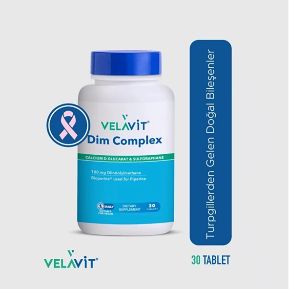 Velavit Dim Complex 30 Tablet - Resim 2
