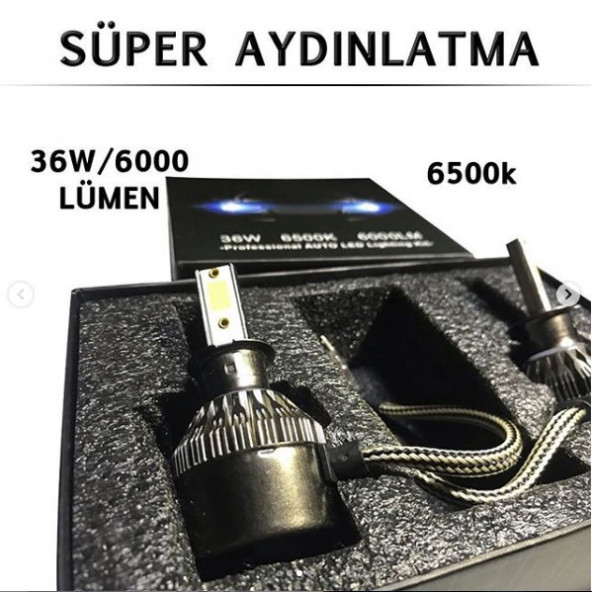 HB4 9006 ŞİMŞEK ETKİLİ LED XENON ürün görseli 1