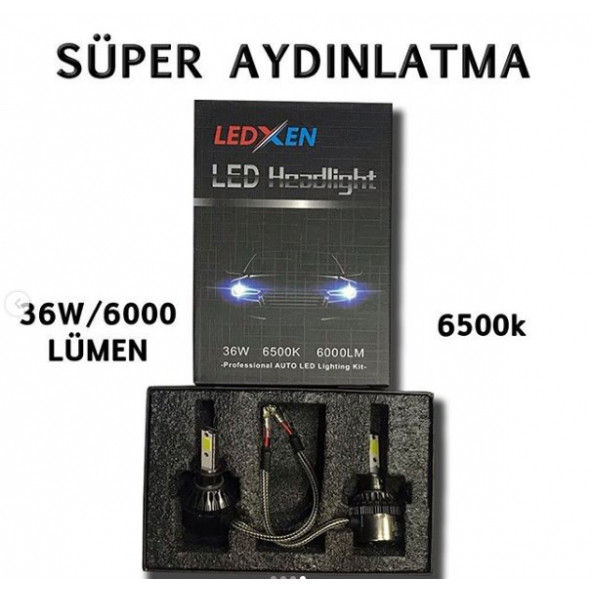 HB4 9006 ŞİMŞEK ETKİLİ LED XENON - Resim 2