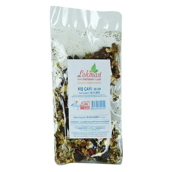 Bitkisel Karışık Osmanlı Çayı Kış Çayı 50 Gr Paket - Resim 2