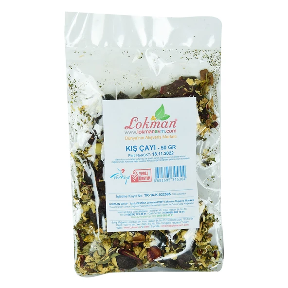 Bitkisel Karışık Osmanlı Çayı Kış Çayı 50 Gr Paket - Resim 4