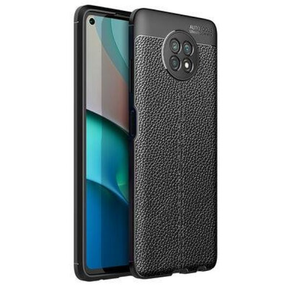 Xiaomi Redmi Note 9 5G Kılıf PU Deri ve Ultra Kamera Korumalı ürün görseli 1