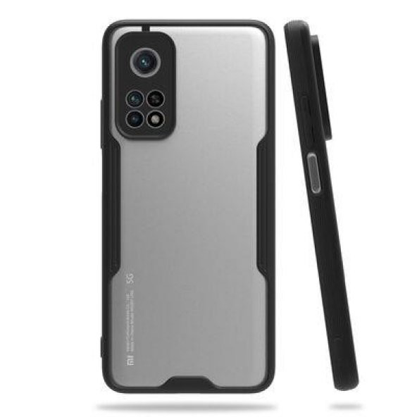 Xiaomi Mi 10T Pro 5G Kılıf Kamera Korumalı Arkası Şeffaf Silikon ürün görseli 1