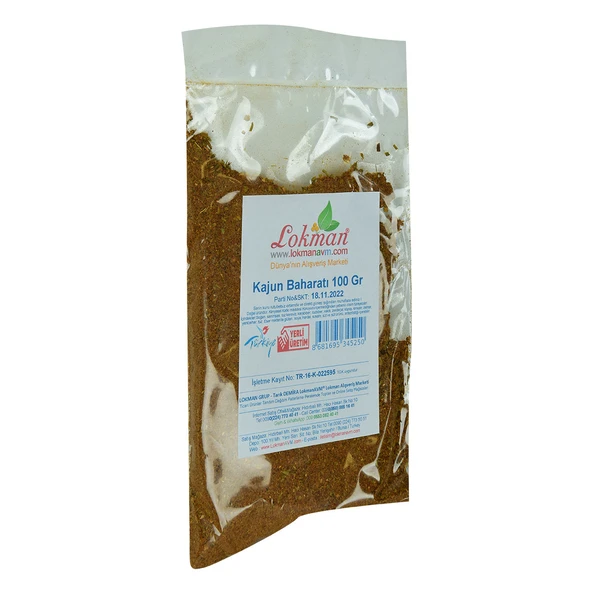 Kajun Baharatı 100 Gr Paket - Resim 3