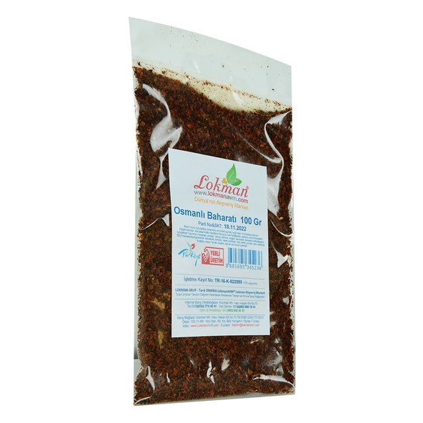 Osmanlı Baharatı Karışımı 100 Gr Paket - Resim 3