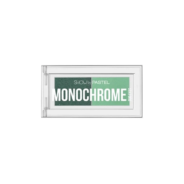 Pastel Show By Pastel Monochrome Eyeshadow 2x1.3g No31 Emerald Dust ürün görseli 1