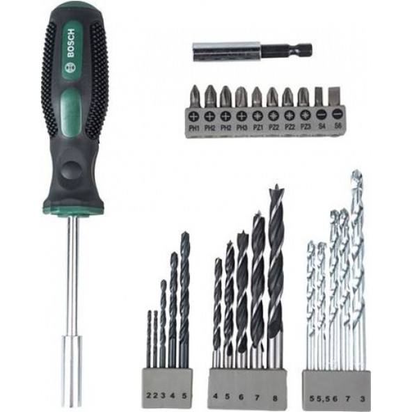 Bosch 27 Parça Delme ve Vidalama Aksesuar Seti - Resim 2