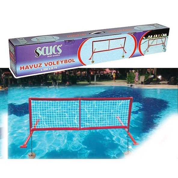 Havuz Voleybol File Seti Scx 1353 ürün görseli 1