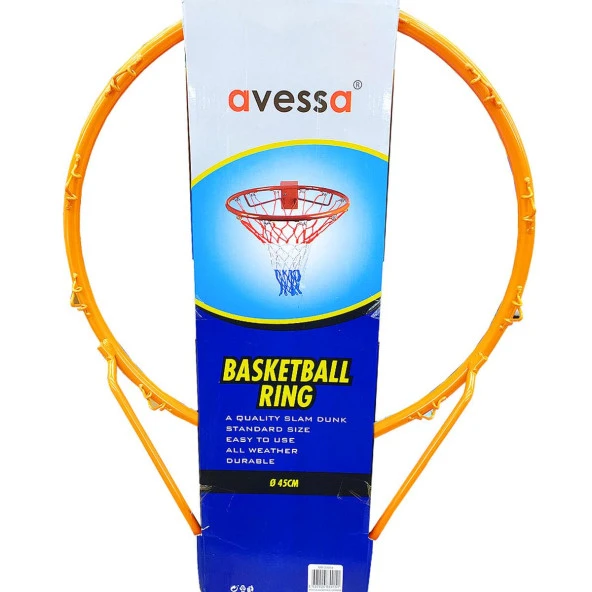 Basketbol Çemberi Tek Kat Fileli Basketbol Potası MB-23054 ürün görseli 1
