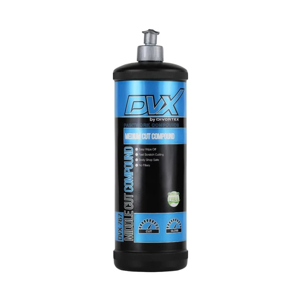 DVX Medium Cut Compound  İnce Çizik Alıcı Pasta Cila 1 Lt. DVX767 ürün görseli 1