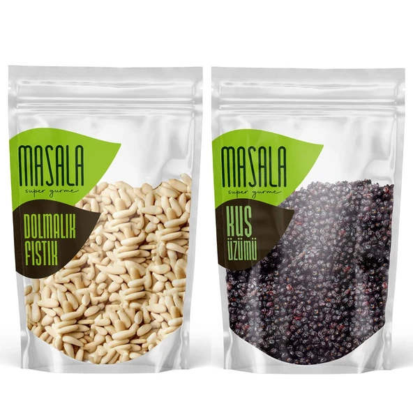 Dolma ve Pilav İçin Set – Dolmalık Fıstık 50 gr & Kuş Üzümü 50 gr ürün görseli 1