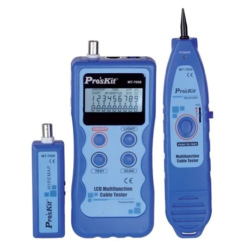 Proskit MT-7059 LCD Ekranlı Kablo Test Cihazı ürün görseli 1