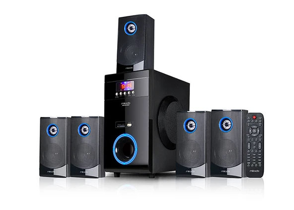 Mikado MD-813BT 5+1 USB+SD+FM Destekli Multimedia Bluetooth Speaker ürün görseli 1