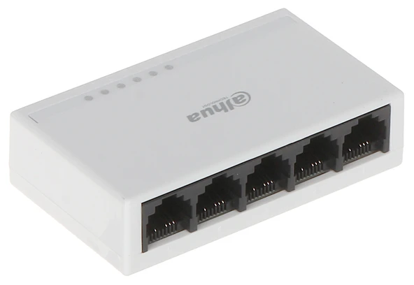 Dahua PFS3005-5ET-L 5 Port Megabit Yönetilemeyen Fast Ethernet Switch ürün görseli 1