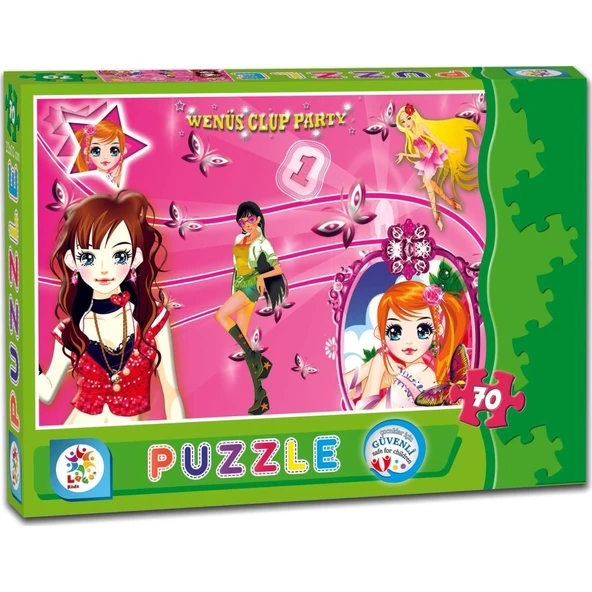 LC7146 VENÜS KIZLAR 70 PARÇA KUTU PUZZLE ürün görseli 1