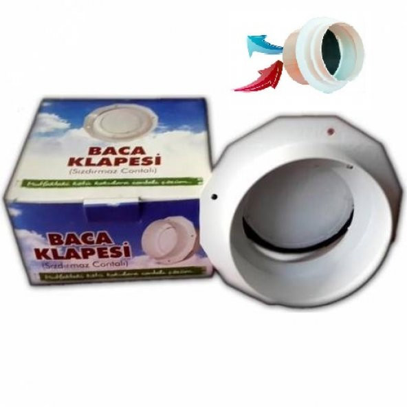 KALİTE - Aspiratör Baca Klapesi Çekvalfi ÇEKVALF KLAPA ürün görseli 1