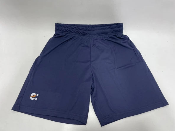 Baskılı Unisex Lacivert Polyester Şort S Beden - Resim 4