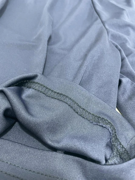 Baskılı Unisex Lacivert Polyester Şort L Beden - Resim 7