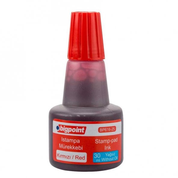 BIGPOINT ISTAMPA MUREKKEBI KIRMIZI 30CC(BP616-25) ürün görseli 1