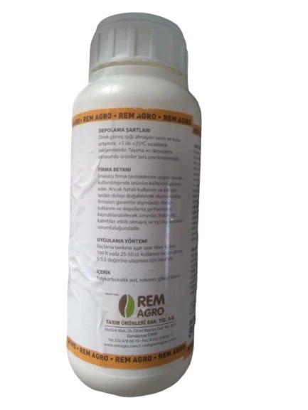 RemAgro Regülatör Yayıcı Ph Düşürücü 500 ml - Resim 2