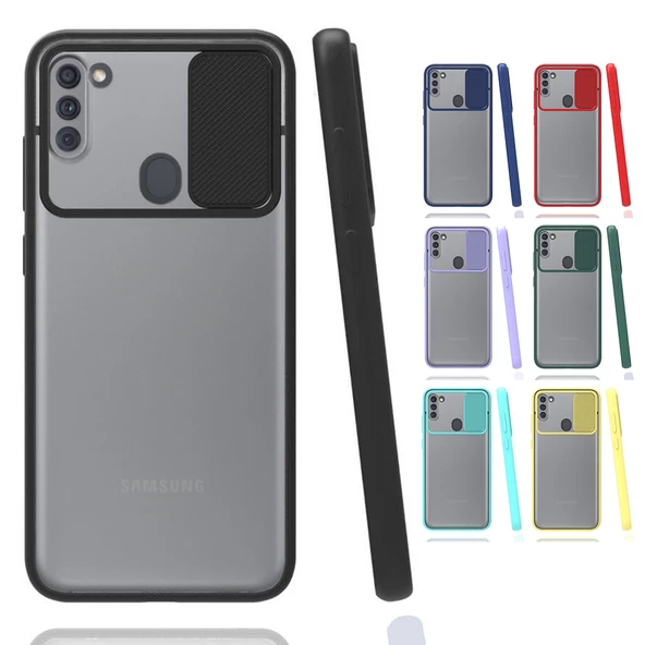 Samsung Galaxy A11 Kılıf Palm Kamera Koruma Kapaklı Silikon ürün görseli 1