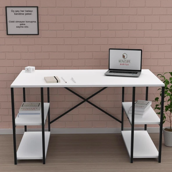Kenzlife ofis masası yutaka 075*150*60 byzsyh bilgisayar çalışma büro ürün görseli 1
