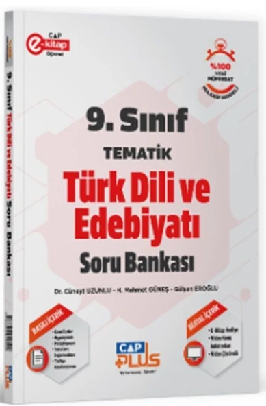 Çap 9. Sınıf Türk Dili ve Edebiyatı Tematik Plus Soru Bankası ürün görseli 1