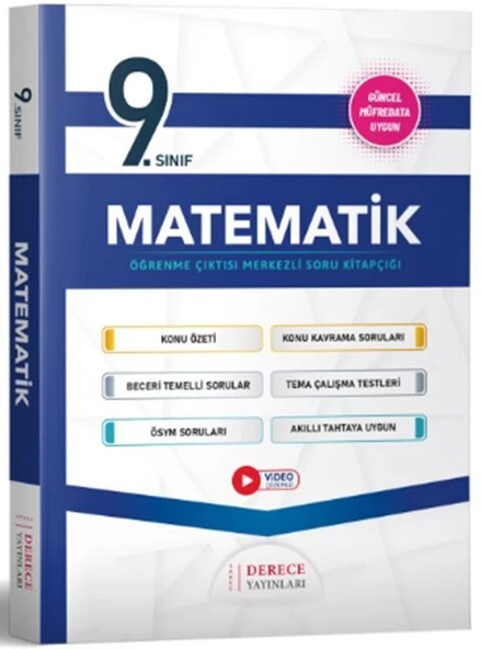 Sonuç Derece Yayınları 9. Sınıf Matematik Modüller Set ürün görseli 1