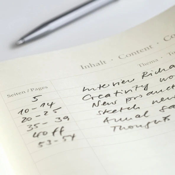 Leuchtturm1917 Master Slim (A4+), 121 sayfa Not Defteri, - Resim 2