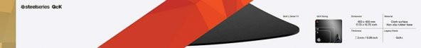 SteelSeries Qck+ Mousepad - Resim 6