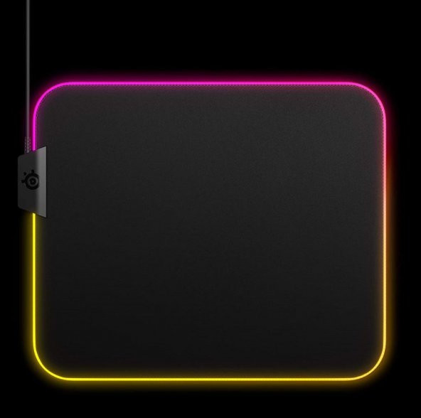 SteelSeries QcK Prism Cloth RGB Mousepad - Medium - Resim 5