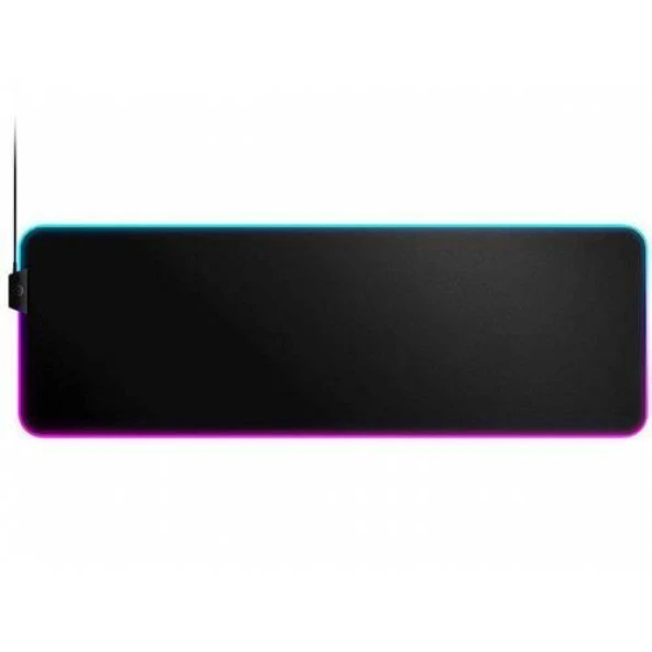 SteelSeries Qck Prism XL Cloth (Kumaş Yüzey) RGB Gaming Oyun Mousepad ürün görseli 1