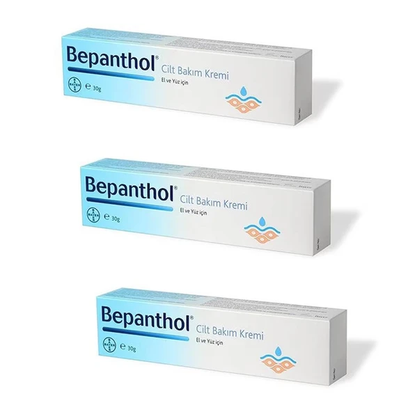 Bepanthol Derma Cilt Bakım Kremi 30 gr 3 Adet ürün görseli 1