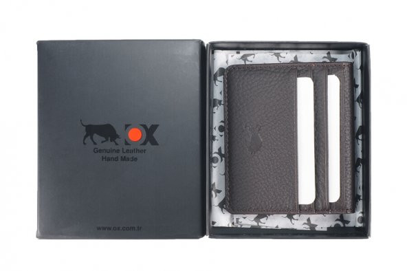 OX Tuscans Deri Cüzdan Kahve - Resim 8