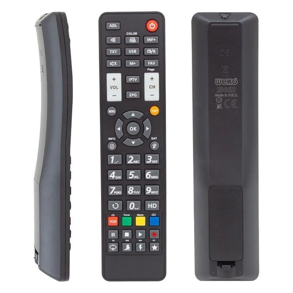 Weko 2000 HD Machina CX IP Uydu Alıcı Kumandası Uzaktan Kumanda ürün görseli 1