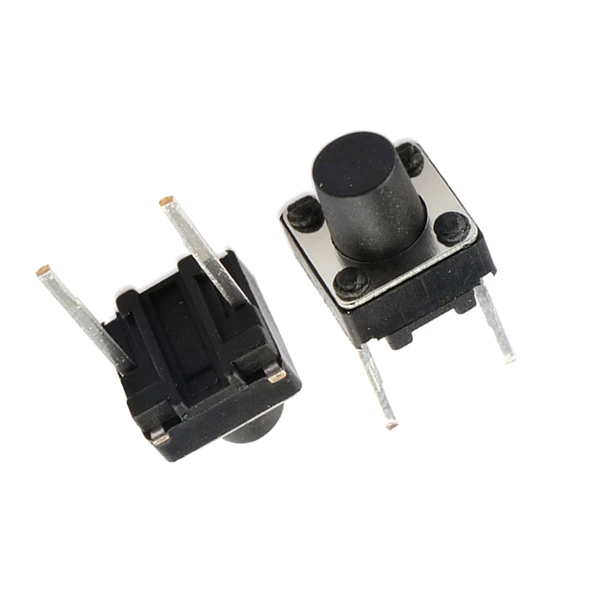 Ayt Tact Switch Şaseli 6x6x3.5 Mm 2 Bacak IC-200A C9 Buton ürün görseli 1